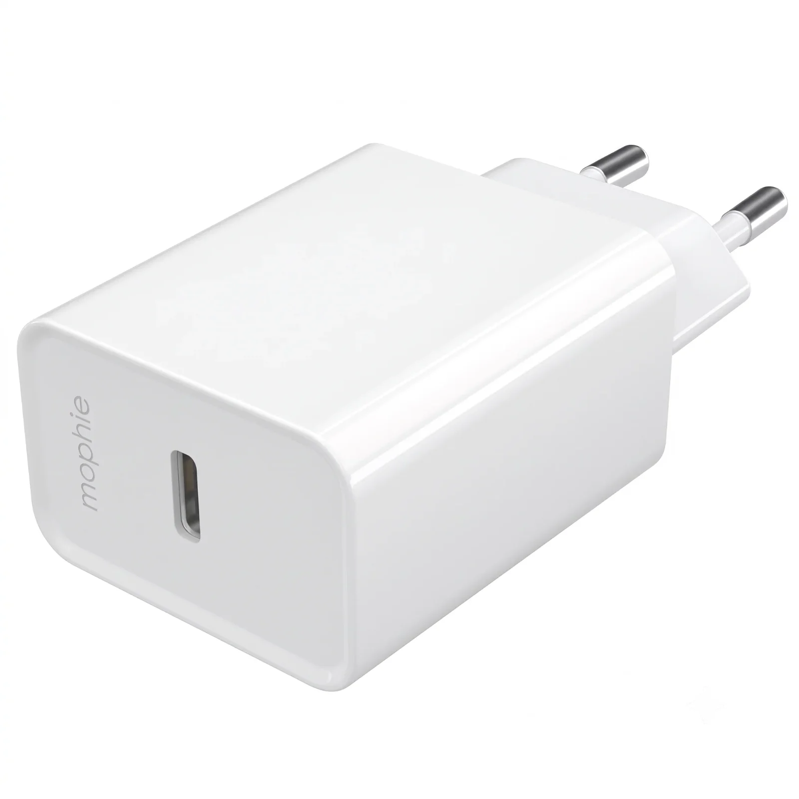 Mophie Essentials 20W USB-C PD Wall Adapter Blanc